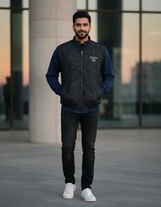 Stylish Blue Jacket combo