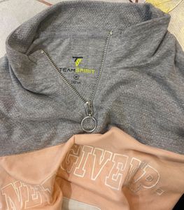 Never Give Up Pullover Sweatshirt