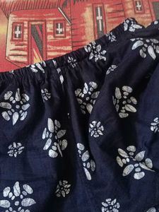 Printed Kurti And Trouser Suit
