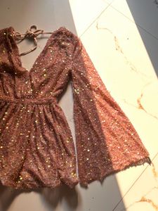 Sequin Birthday / New Year Romper
