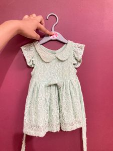 Cute Mint Green Lace Dress
