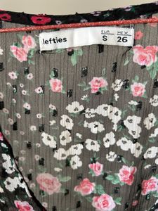 Black Floral Maxi Dress