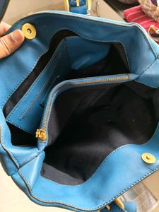 Blue Handbag