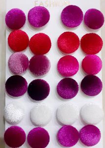 New item Designer Latest Round Velvet  Stud