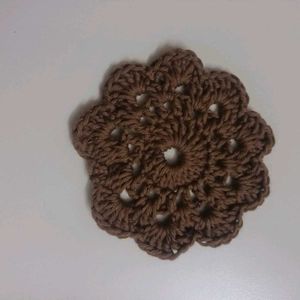 Handmade Crochet Coaster 2 Pieces