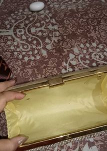 Sparkly Gold Clutch