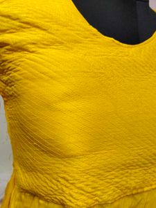 Elegant Yellow Ethnic Gown