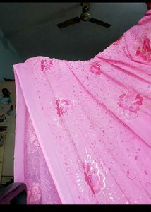 Sequence Work Georgette Saree