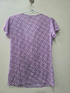 Purple Casual Top
