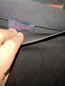 Orchid Blues Black Flared Trouser
