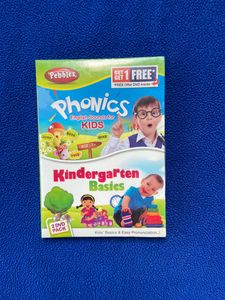 Peppbles Phonics &amp; KG Basics DVD for Kids