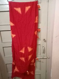 Orange Kurta With Dupatta