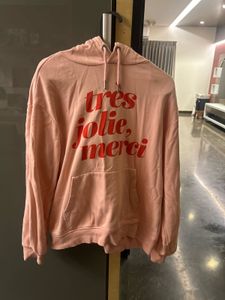 Cute Pink Graphic Hoodie