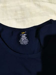 Aesthetic Navy Blue T-shirt