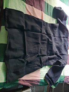 Embroidered Black Kurti Tunic