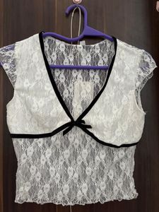 Pinteresty Newme Mesh Top