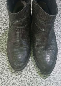 Stylish Grey Ankle Boots