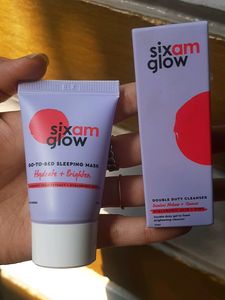 Combo Sleeping mask And Cleanser