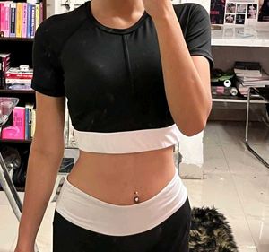 URBANIC Black Activewear Set