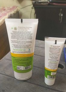 Mamaearth Ultra Light Indian Sunscreen &amp; Face Wash