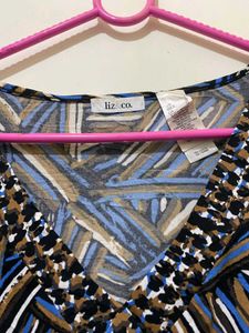 Stylish Patterned Top 38-42