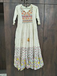 Pure Cotton Kachi Dress