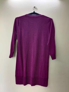 Purple Knit Dress