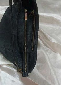 Michael Kors Black Leather Hobo