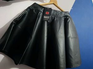 Buy Women Black 🖤 Leather Skirt