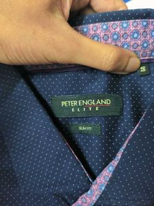 Peter England Slim Fit Formal Shirt