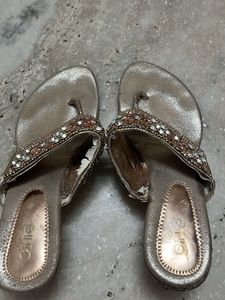 Elegant Gold Flats