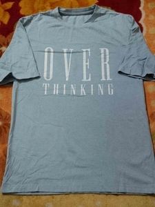 Gray Overthinking T-Shirt