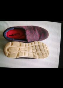 Campus Knit Slip-On Sneakers