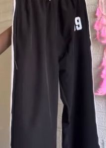 89 printed straight leg pants