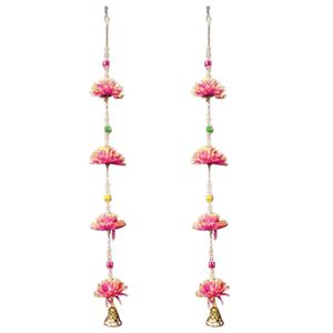 Elegant Floral Hanging Ornament For Doors, Temples