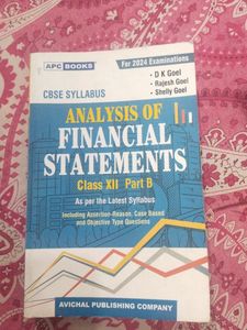 Class 12 CBSE Accountancy Part B Volume III