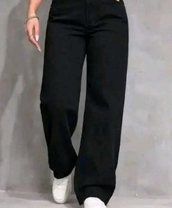 Black Wide Leg Jeans