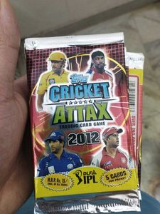 Topps Cricket Attax 2012 Trading Cards(20 Packs)