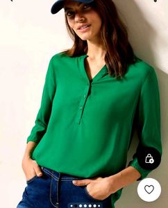 Myntra (Harpa Green Top/ blouse)