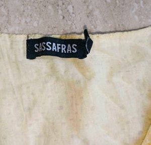 Chic Yellow Mini Dress