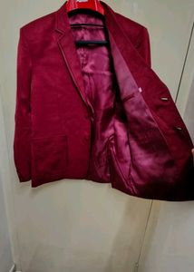 High Quality Red Blazer Men Size 44