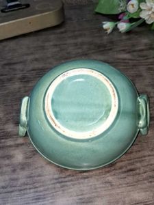 Vintage Aqua Soap Dish