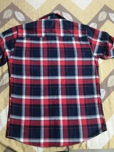Red &amp; Black Plaid Shirt