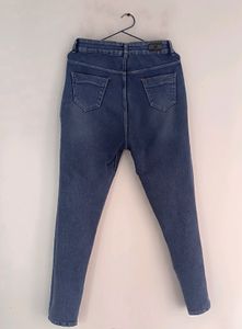 Blue High Waist Jeans For Women