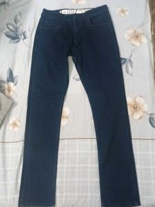 Dark Blue Denim Jeans