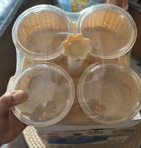 4 Air Seal Container With Rolling Tray
