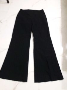 black bootcut pant👔