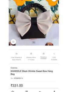 Coquette Bow Bag