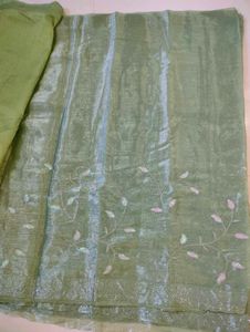 Party Green Saree💚