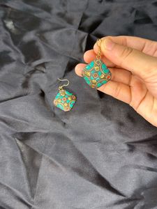 Boho Turquoise Earrings